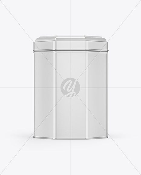 Matte Tin Box Mockup