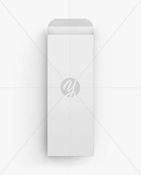 Opened Paper Box Mockup