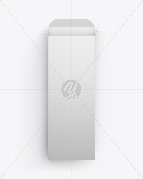 Opened Metallic Box Mockup