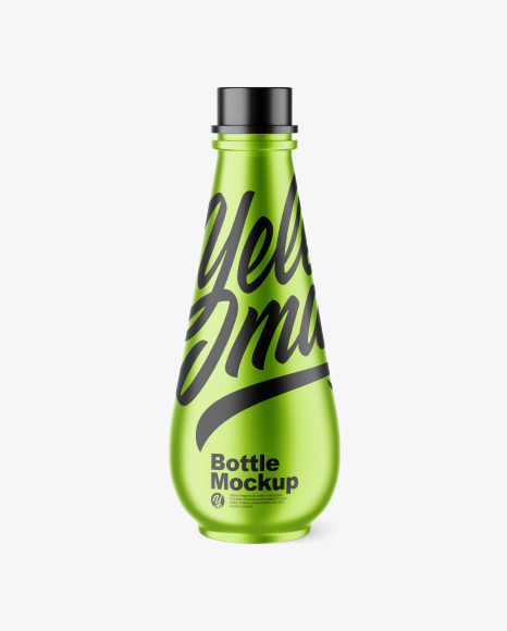 Matte Metallic Plastic Bottle Mockup - Soy+Sauce+Matte+Plastic+Bottle+Mockup+in+Bottle+Mockups+on+...