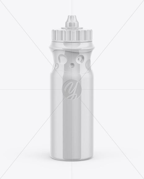 Sport Glossy Bottle Mockup