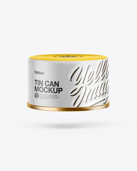 Tin Can Mockup