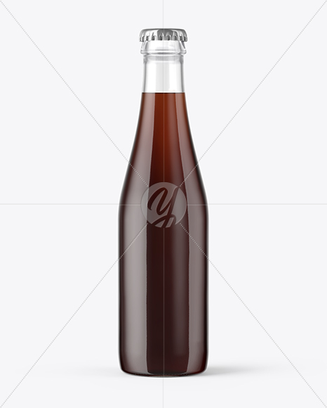 Dark Drink Bottle Mockup