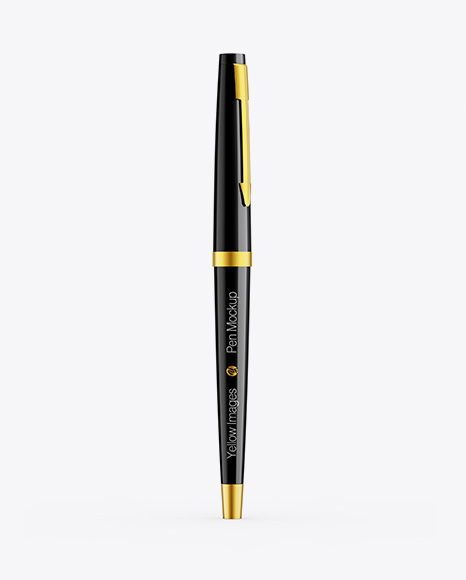 Glossy Pen Mockup