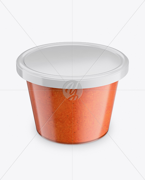 Sauce Jar Mockup