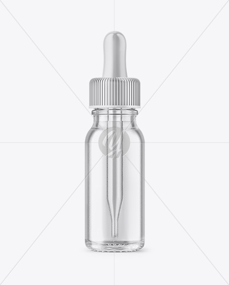 15ml Clear Glass Dropper Bottle