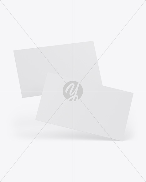Two Business Cards Mockup