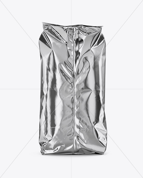 Metallic Food Bag Mockup