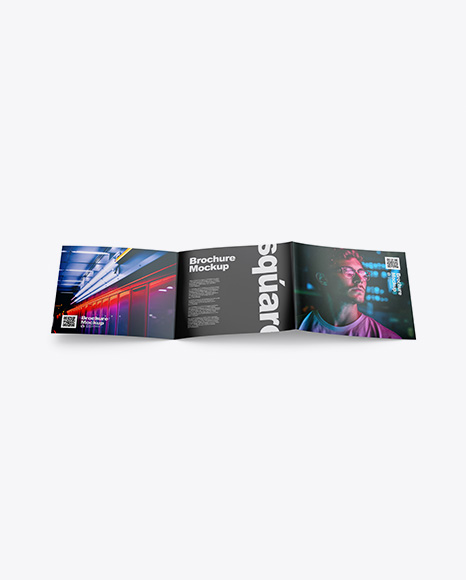 Glossy Brochure Mockup - Realistic+Brochure+(Flyer)+Mock-Up+|+Brochure,+Brochure+...