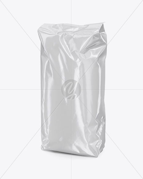 Glossy Food Bag Mockup