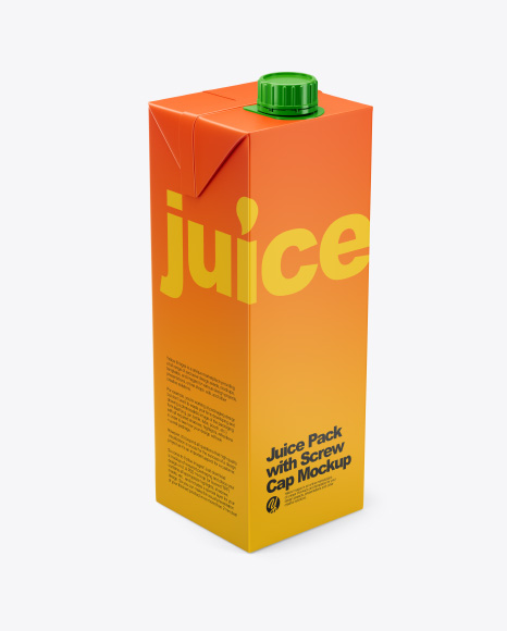 Juice Pack with Screw Cap Mockup - Glossy+Juice+Pack+with+Screw+Cap+Mockup