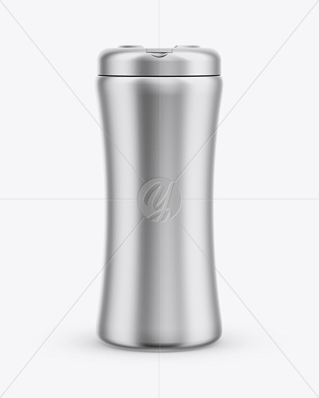 Metallic Shaker Bottle Mockup