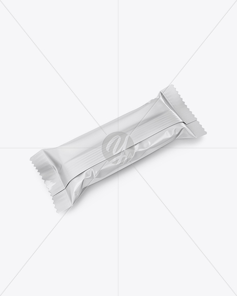 Glossy Snack Bar Mockup