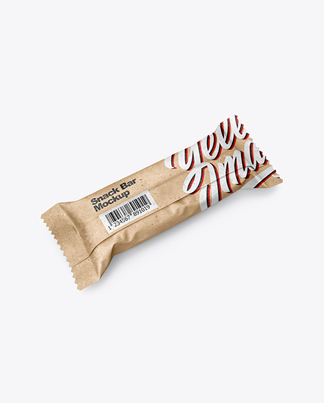 Kraft Snack Bar Mockup - Kraft snack