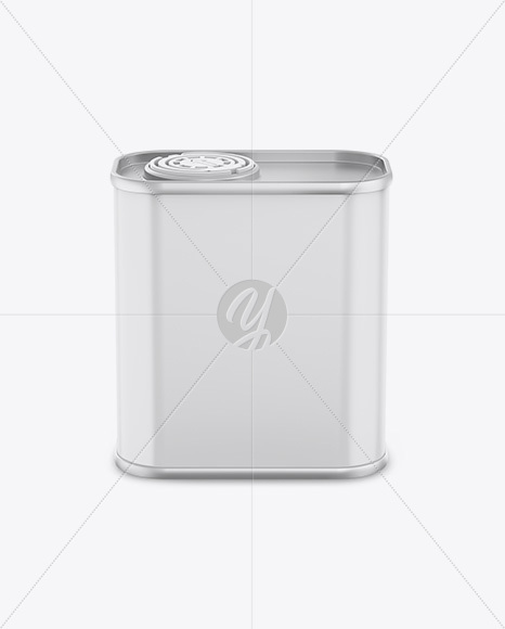 Matte Tin Can Mockup