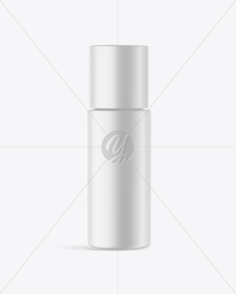 Matte Plastic Bottle Mockup