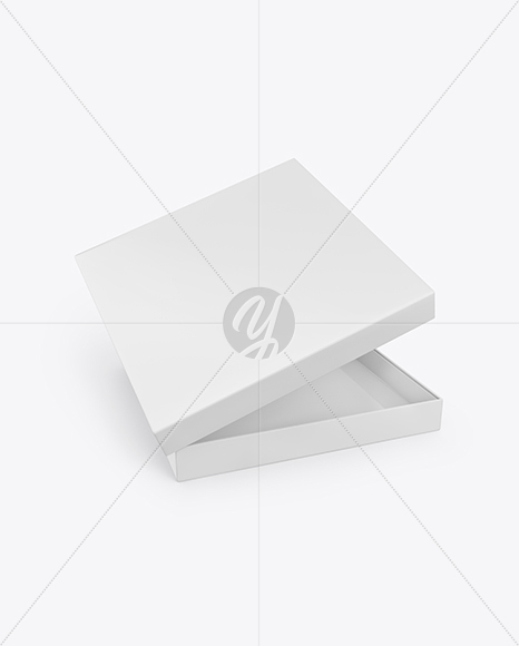 Glossy Paper Box Mockup