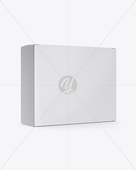 Metallic Box Mockup