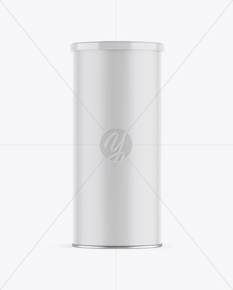 Matte Snack Tube Mockup