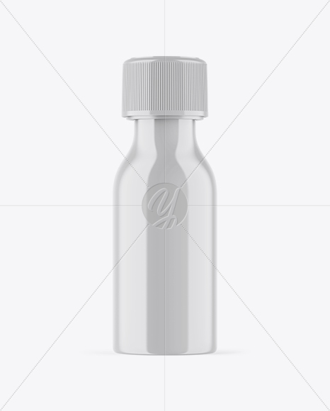 Glossy Bottle Mockup