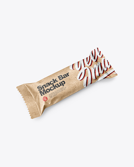 Kraft Snack Bar Mockup - Kraft snack