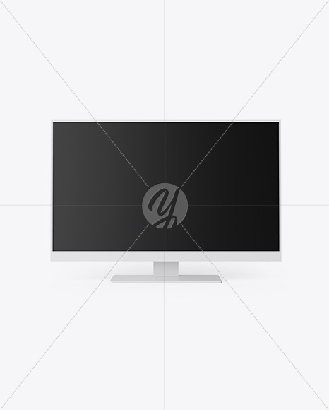 27&#034; Monitor Mockup