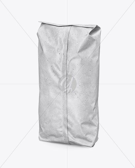 Kraft Food Bag Mockup