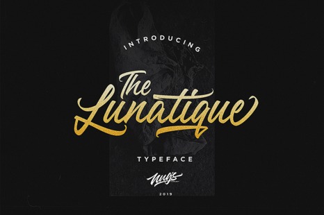 The Lunatique Typeface - Fonts