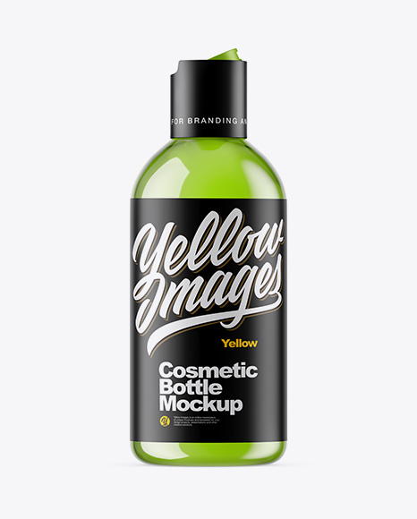 Cosmetic Bottle Mockup - Label mockup bottle