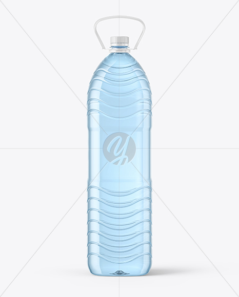 1L PET Water Bottle Mockup