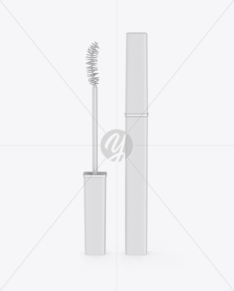 Matte Mascara Tube Mockup