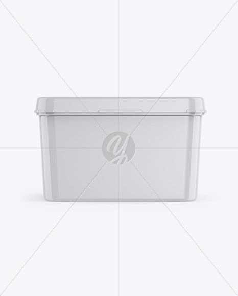 Glossy Container Mockup