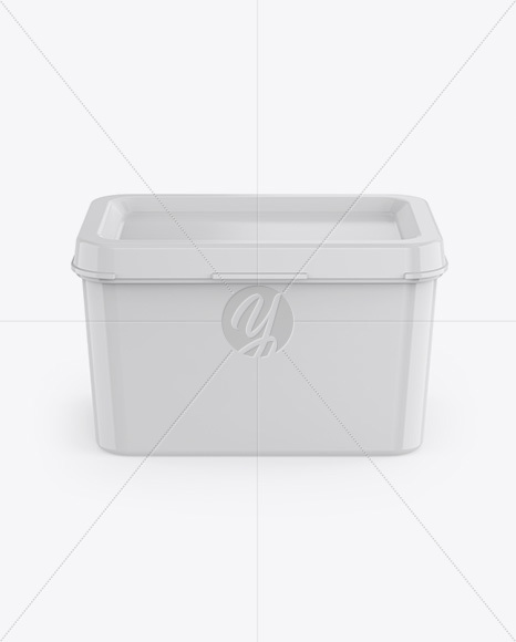 Glossy Container Mockup