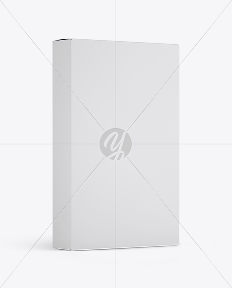 Matte Paper Box Mockup