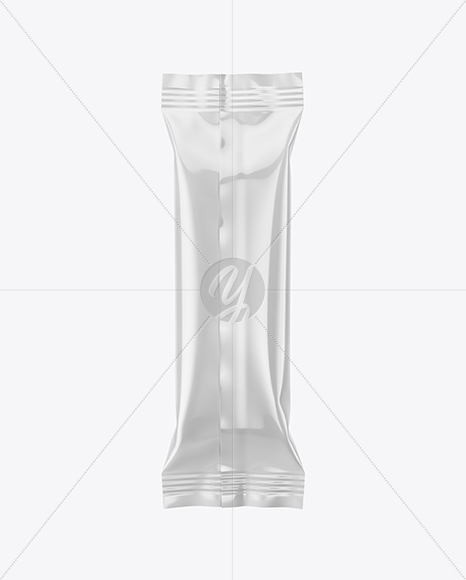 Glossy Stick Sachet Mockup