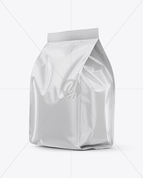 Glossy Food Bag Mockup