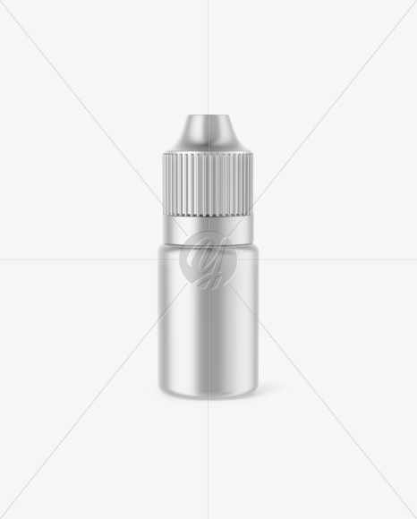 Metallic Dropper Bottle Mockup