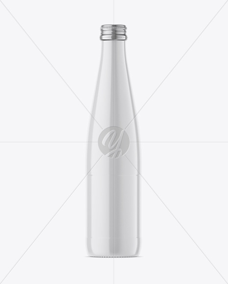 Glossy Drink Bottle Mockup Glossy Drink Bottle Mockup