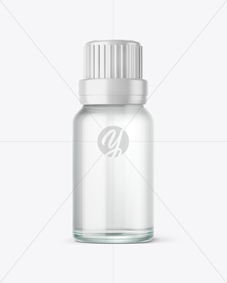 Clear Oil Bottle Mockup