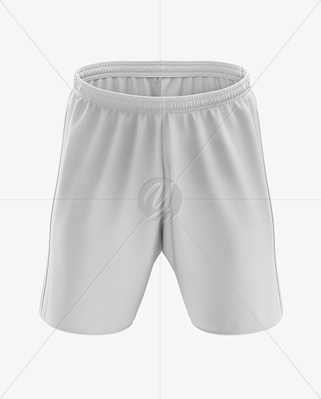 Men’s Soccer Shorts mockup (Front View)