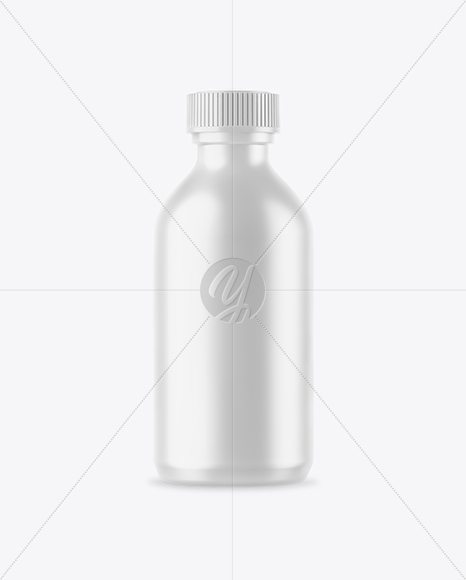 100ml Matte Oil Bottle Mockup