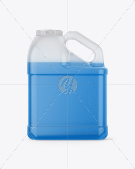 Plastic Jerry Can Mockup