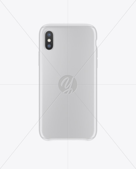 iPhone X Glossy Case Mockup