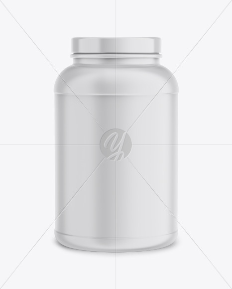 Plastic Jar Mockup