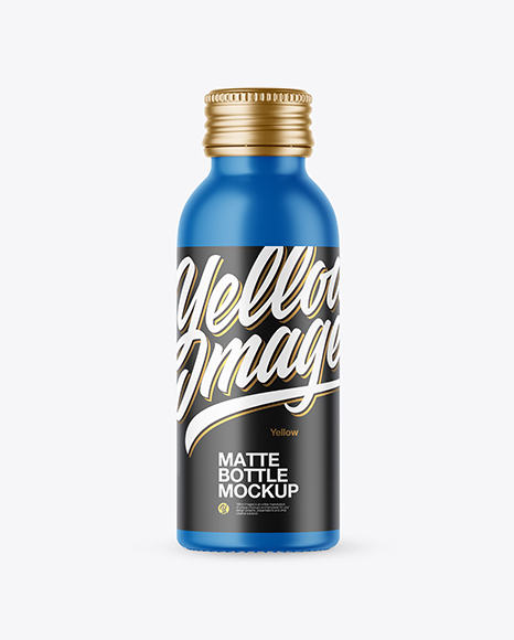 Matte Bottle Mockup