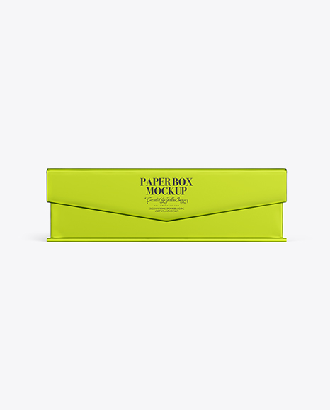 Metallized Paper Box Mockup - Metallized+Paper+Box+Mockup