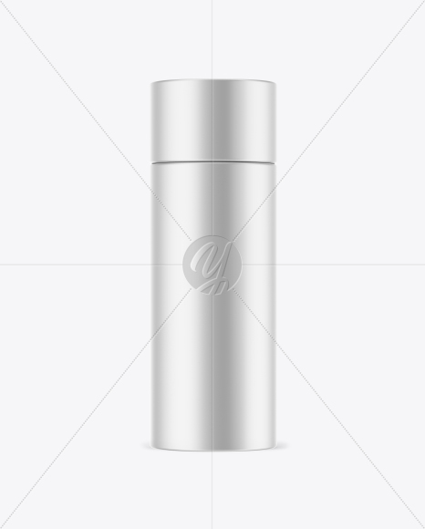 Metallic Tube Mockup
