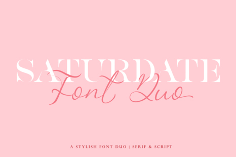 Saturdate Duo - Uniquefont