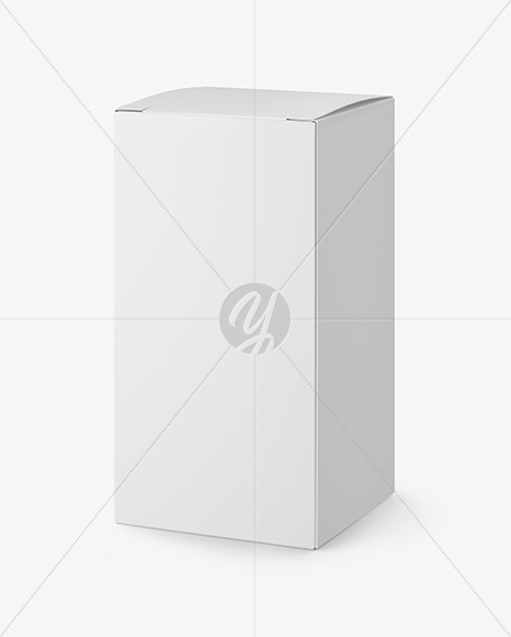 Matte Paper Box Mockup