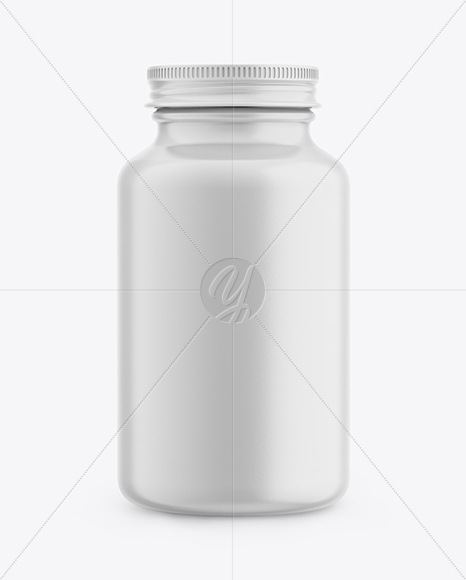 Matte Pills Bottle Mockup